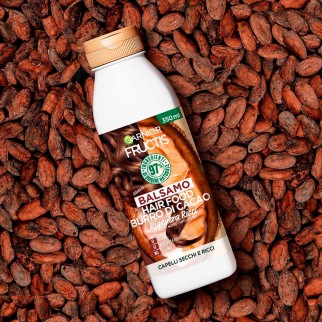 Garnier Fructis Hair Food Balsamo Rigenera Ricci con Burro di Cacao