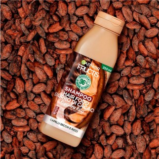 Garnier Fructis Hair Food Shampoo Rigenera Ricci con Burro di Cacao