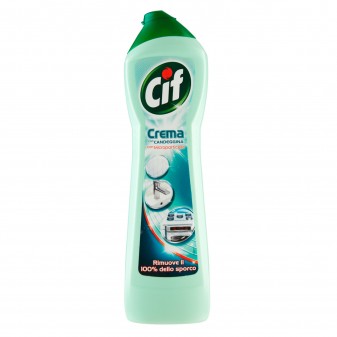 Cif Detergente in Crema con Candeggina e con Microparticelle -