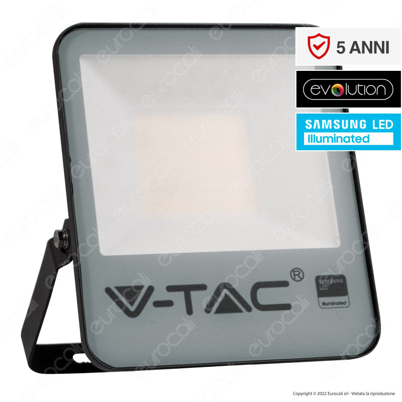 V-Tac Evolution VT-52 Faro LED Flood Light 50W SMD IP65 Chip