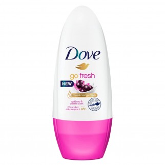 Dove Deodorante Roll-On Go Fresh 48h Bacche di Acai & Ninfea d'Acqua