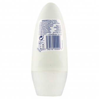 Dove Deodorante Roll-On Invisible Dry 48h 0% Alcol Antitraspirante e