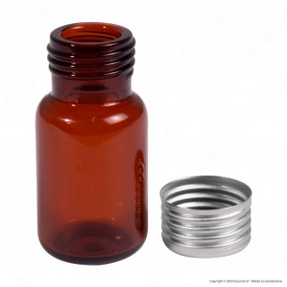 Near Dark Boccetta Porta Liquidi in Vetro Borosilicato Scuro -