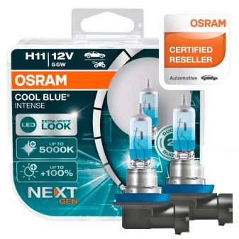 Osram Cool Blue Intense Next Gen 55W Fari Alogeni Auto 12V - 2