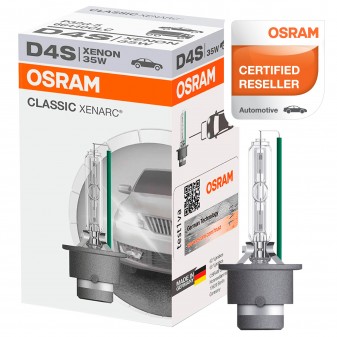 Osram Classic Xenarc Auto Xenon 35W Fari Xeno 42V - Lampadina D4S