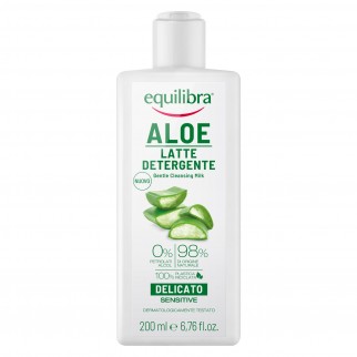 Equilibra Aloe Latte Detergente Delicato Idratante e Purificante -
