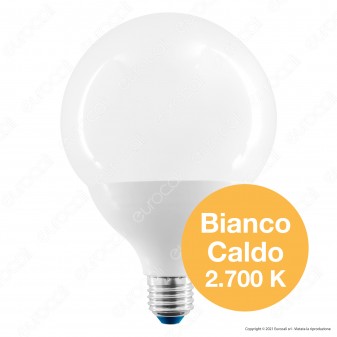 Bot Lighting Shot Lampadina LED E27 16W Globo G120 - mod. SLD4121X2B