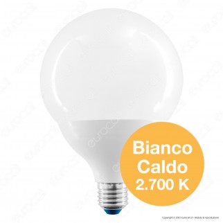 Bot Lighting Shot Lampadina LED E27 16W Globo G120 - mod. SLD4121X2B