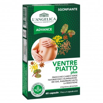L'Angelica Ventre Piatto Plus Integratore Alimentare per il Gonfiore