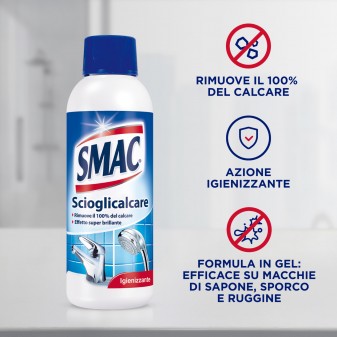 Smac Scioglicalcare Detergente Gel Igienizzante - Flacone da 500ml