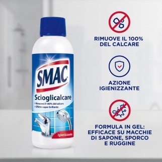 Smac Scioglicalcare Detergente Gel Igienizzante - Flacone da 500ml