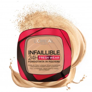 L'Oréal Paris Infaillible 24H Fresh Wear Fondotinta in Polvere