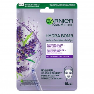 Garnier SkinActive Hydra Bomb Maschera Viso in Tessuto Idratante e