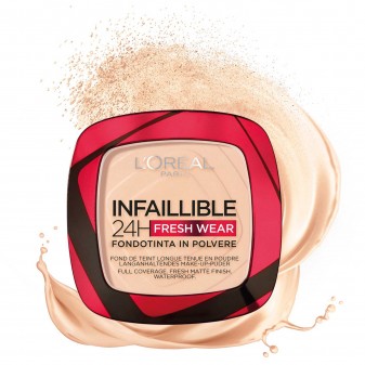 L'Oréal Paris Infaillible 24H Fresh Wear Fondotinta in Polvere