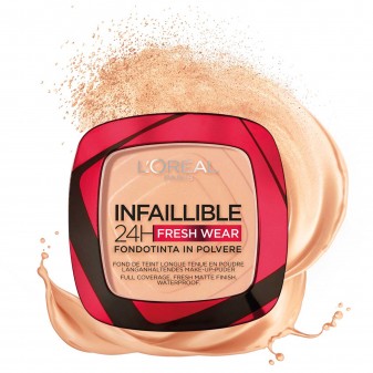 L'Oréal Paris Infaillible 24H Fresh Wear Fondotinta in Polvere