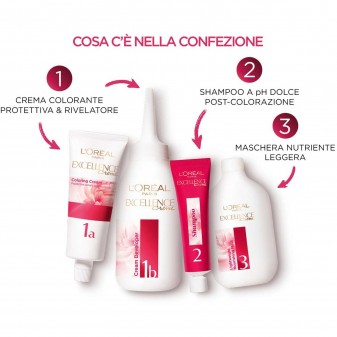 L'Oréal Paris Excellence Colorazione Permanente 3 Castano Scuro
