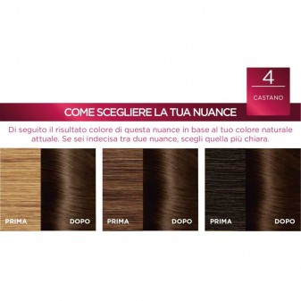 L'Oréal Paris Excellence Colorazione Permanente 4 Castano Triplo