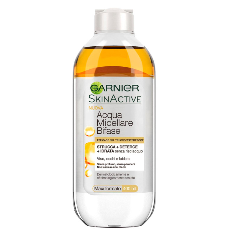 Garnier Skin Active Acqua Micellare Bifase Struccante per Viso Occhi