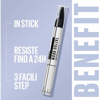 Maybelline New York Tattoo Brow Lift Stick per Sopracciglia Effetto