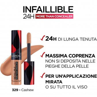 L'Oréal Paris Correttore Viso Infaillible More Than Concealer 329