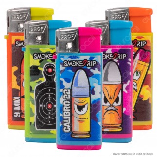 SmokeTrip Color Accendino Elettronico Mini Fantasia Bullets - Serie
