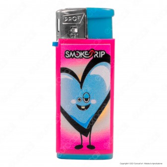SmokeTrip Color Accendino Elettronico Mini Fantasia Hearts - Box da