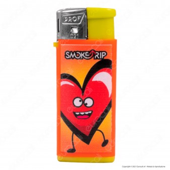 SmokeTrip Color Accendino Elettronico Mini Fantasia Hearts - Serie da