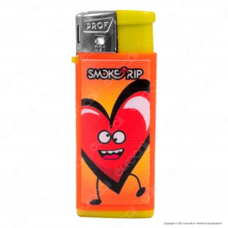 SmokeTrip Color Accendino Elettronico Mini Fantasia Hearts - Serie da