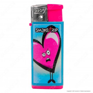 SmokeTrip Color Accendino Elettronico Mini Fantasia Hearts - Serie da