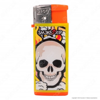 SmokeTrip Color Accendino Elettronico Mini Fantasia Skull Elements -