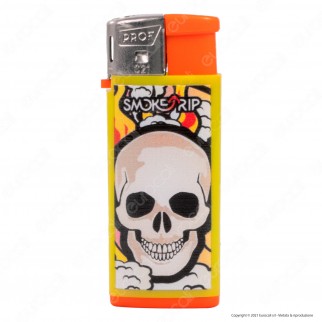 SmokeTrip Color Accendino Elettronico Mini Fantasia Skull Elements -
