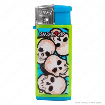 SmokeTrip Color Accendino Elettronico Mini Fantasia Skull Elements -
