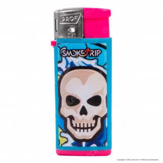 SmokeTrip Color Accendino Elettronico Mini Fantasia Skull Elements -