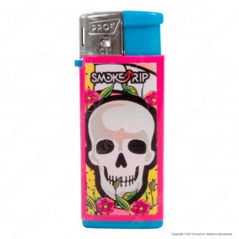 SmokeTrip Color Accendino Elettronico Mini Fantasia Skull Elements -
