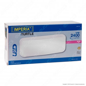 Imperia iTurtle Plafoniera LED Rettangolare 19W SMD da