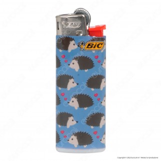 Bic Mini J25 Accendino Piccolo Fantasia Riccio - Serie da 5 Accendini