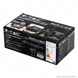 V-Tac VT-71510 Catena 4W da 10 Lampadine LED Mini Globo