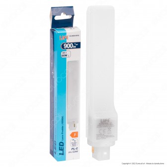 Life Lampadina LED G24d 2 Pin 9W SMD Tower PL-C Horizontal
