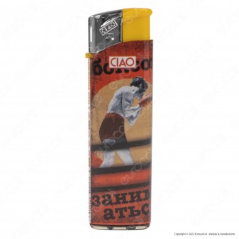 Ciao Accendino Elettronico Large Fantasia Propaganda 1 - Serie da 5