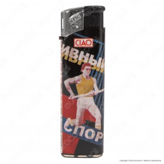 Ciao Accendino Elettronico Large Fantasia Propaganda 1 - Serie da 5