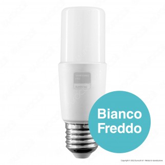 V-Tac VT-237 Lampadina LED E27 7.5W Bulb T37 Tubolare SMD Chip