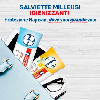 Napisan Salviette Igienizzanti Milleusi Fiori di Limone - Confezione