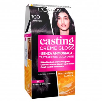 L'Oréal Casting Crème Gloss Trattamento Colorante 100 Liquirizia