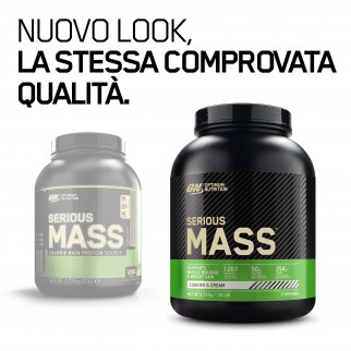 Optimum Nutrition Serious Mass Proteine Whey in Polvere per Sviluppo