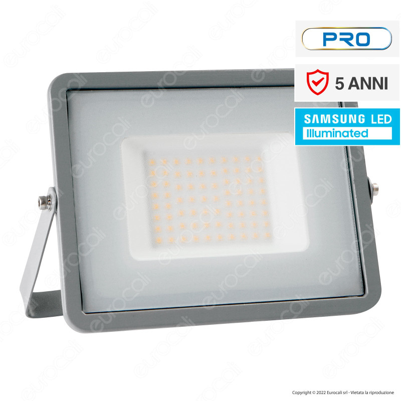 V-Tac Pro VT-50 Faro LED Floodlight 50W SMD Slim IP65 Chip