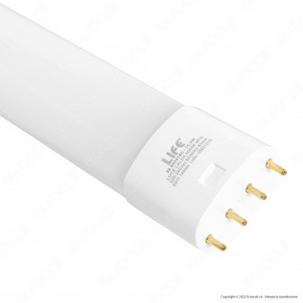 Life Lampadina LED 2G11 4 Pin 16W Tubolare SMD - mod. 39.940416C /