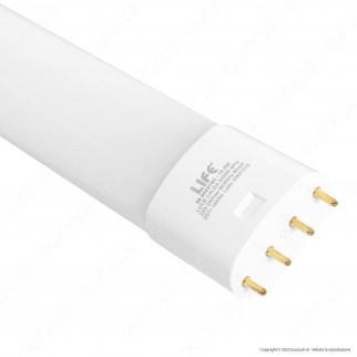 Life Lampadina LED 2G11 4 Pin 16W Tubolare SMD - mod. 39.940416C /
