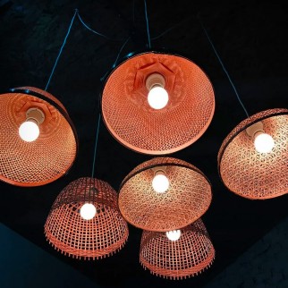 V-Tac Smart VT-5124 Lampadina LED Wi-Fi E27 5.5W MiniGlobo G45 RGB+W