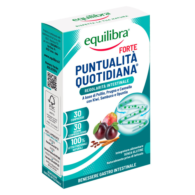 Equilibra Forte Puntualità Quotidiana Integratore per la Regolarità