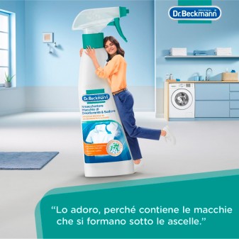 Dr. Beckmann Smacchiatore Spray per Residui di Deodorante e Sudore -